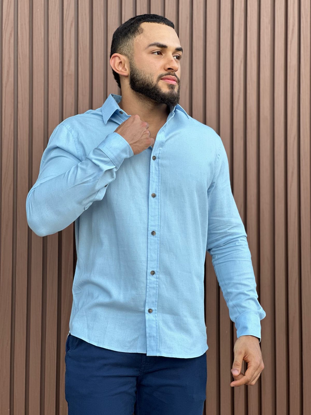 Camisa Linho Relax Forum