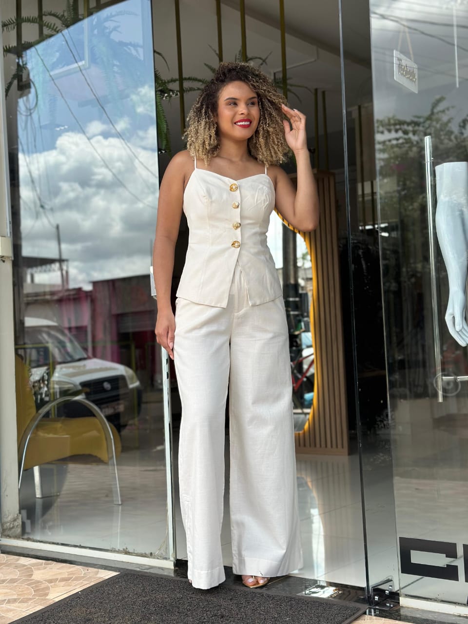 Blusa Colete De Alças Lança Perfume LP