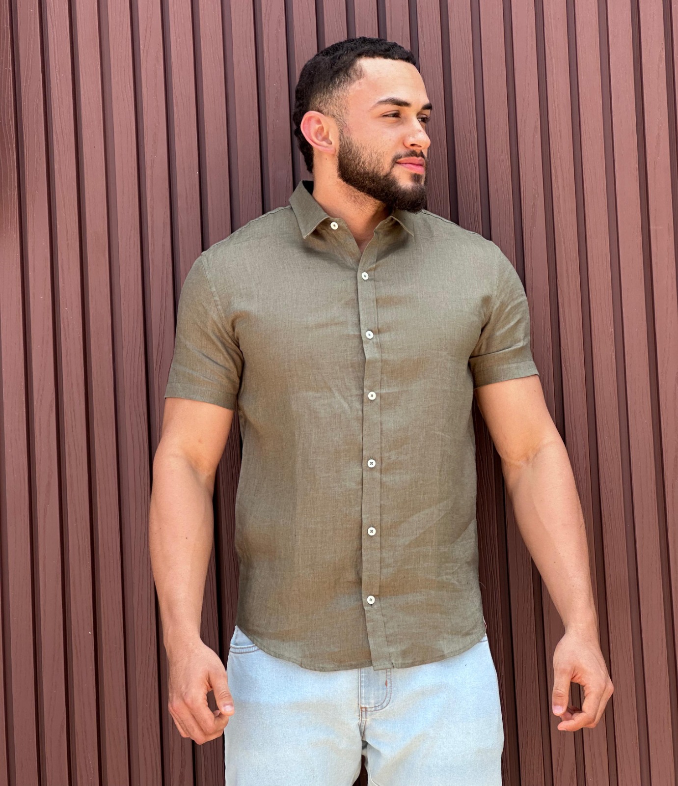 Camisa Linho Just Another Brand JAB