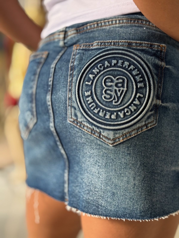 Saia Jeans Comfort High Lança Perfume LP - Imagem 2
