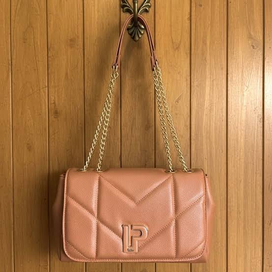 Bolsa Shoulder Com Metal Lança Perfume LP