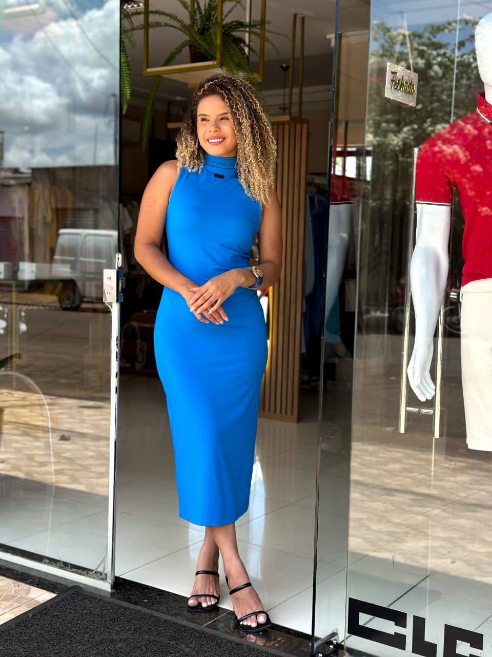 VESTIDO CLC M AZUL SORRENTO