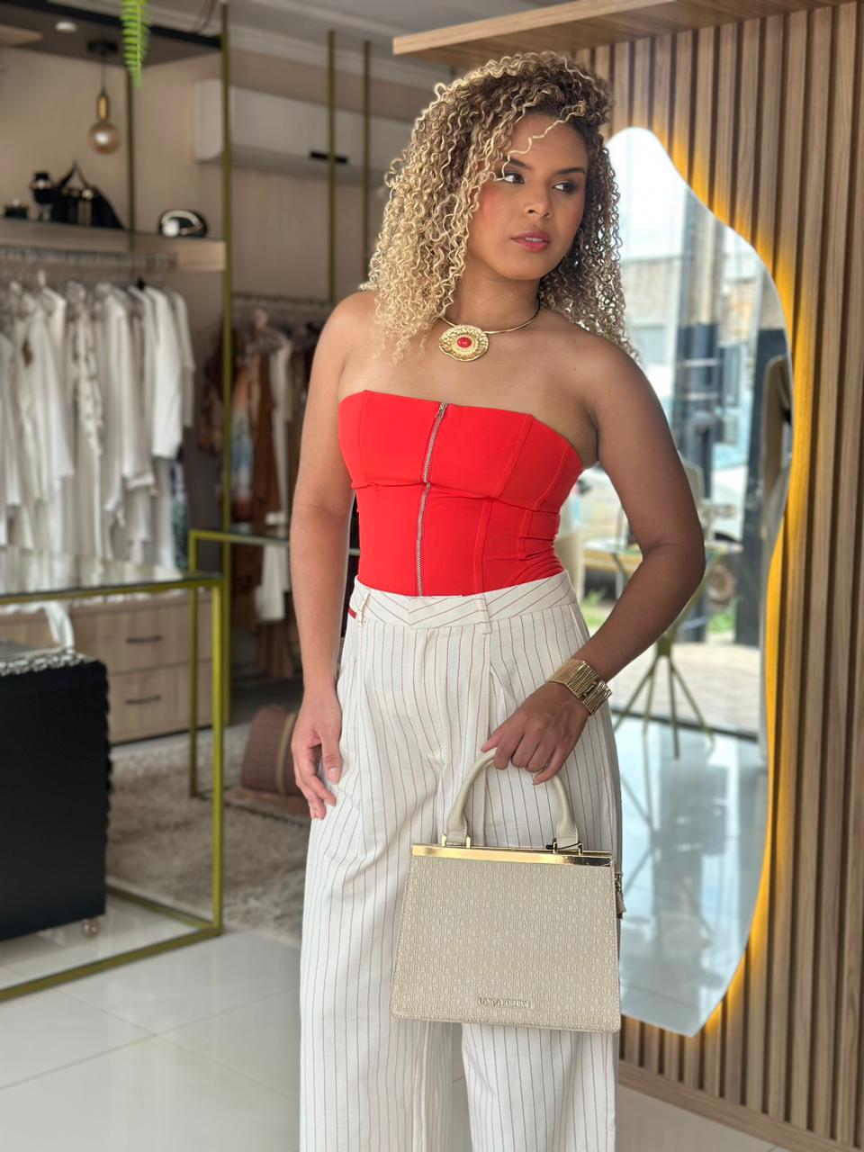 CALCA SEMIFLARE CINTURA ALTA - Imagem 2