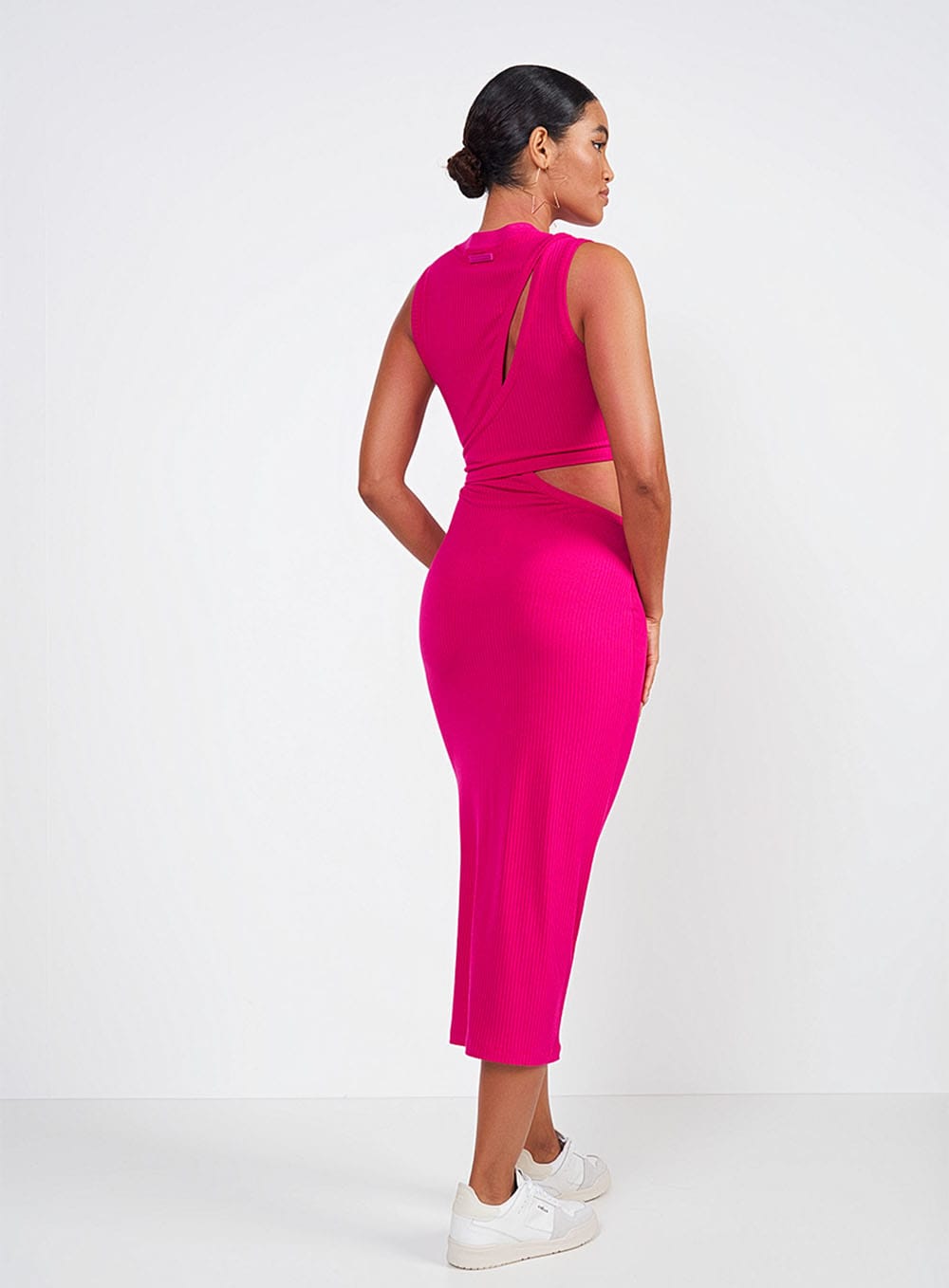 VESTIDO SLIM CANELADO COLCCI - Imagem 3