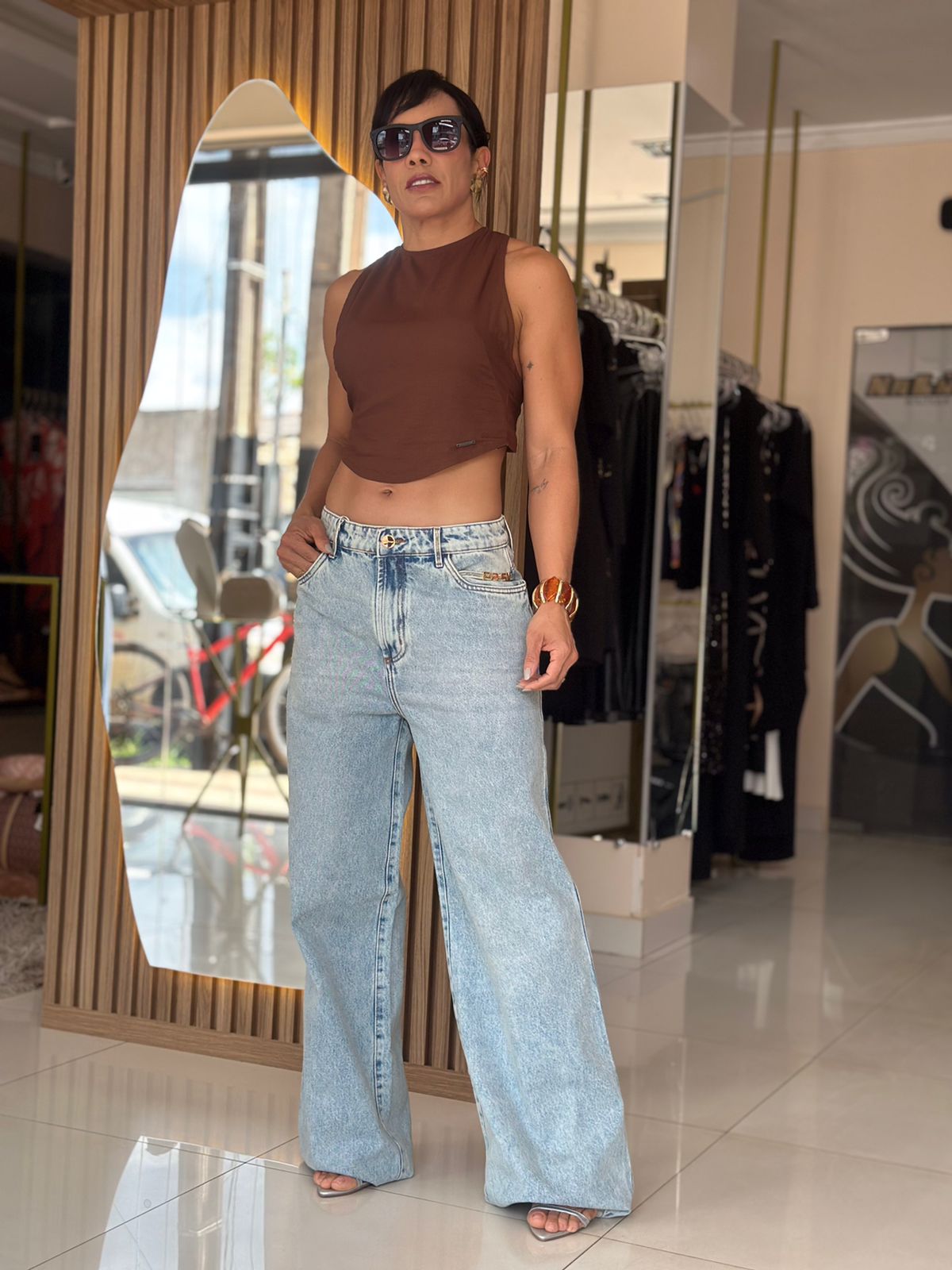 TOP SLIM C/TRANSPASSE COSTA COLCCI