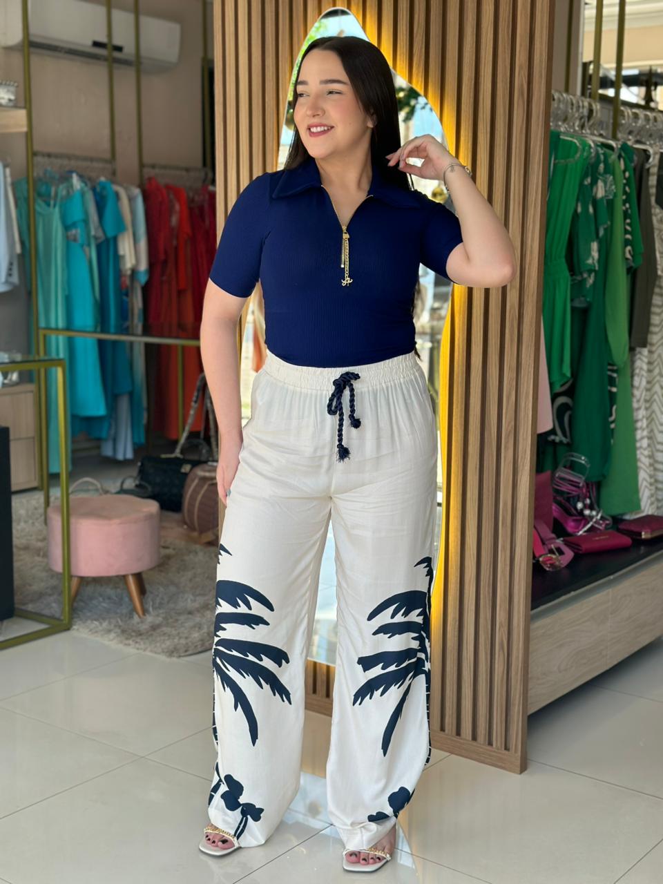 BLUSA CANELADA MANGA CURTA LP - Imagem 2