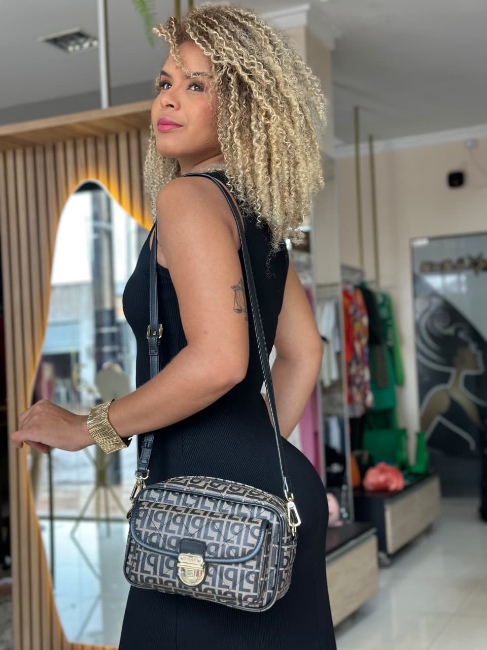 VESTIDO CANELADO SUPER MIDI LP - Imagem 3