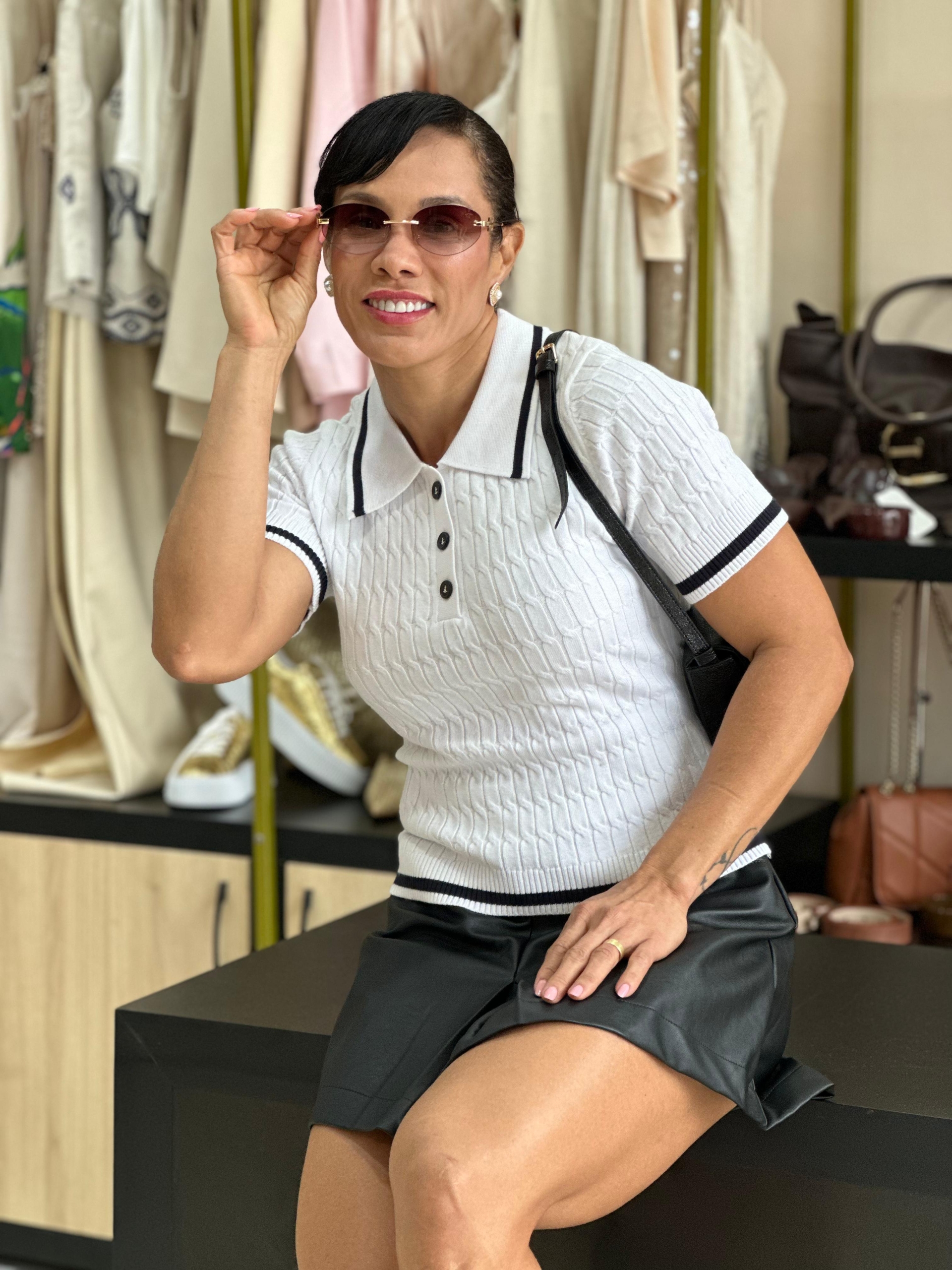 MAMO BLUSA POLO TRICOT MANGA CURTA - Imagem 2