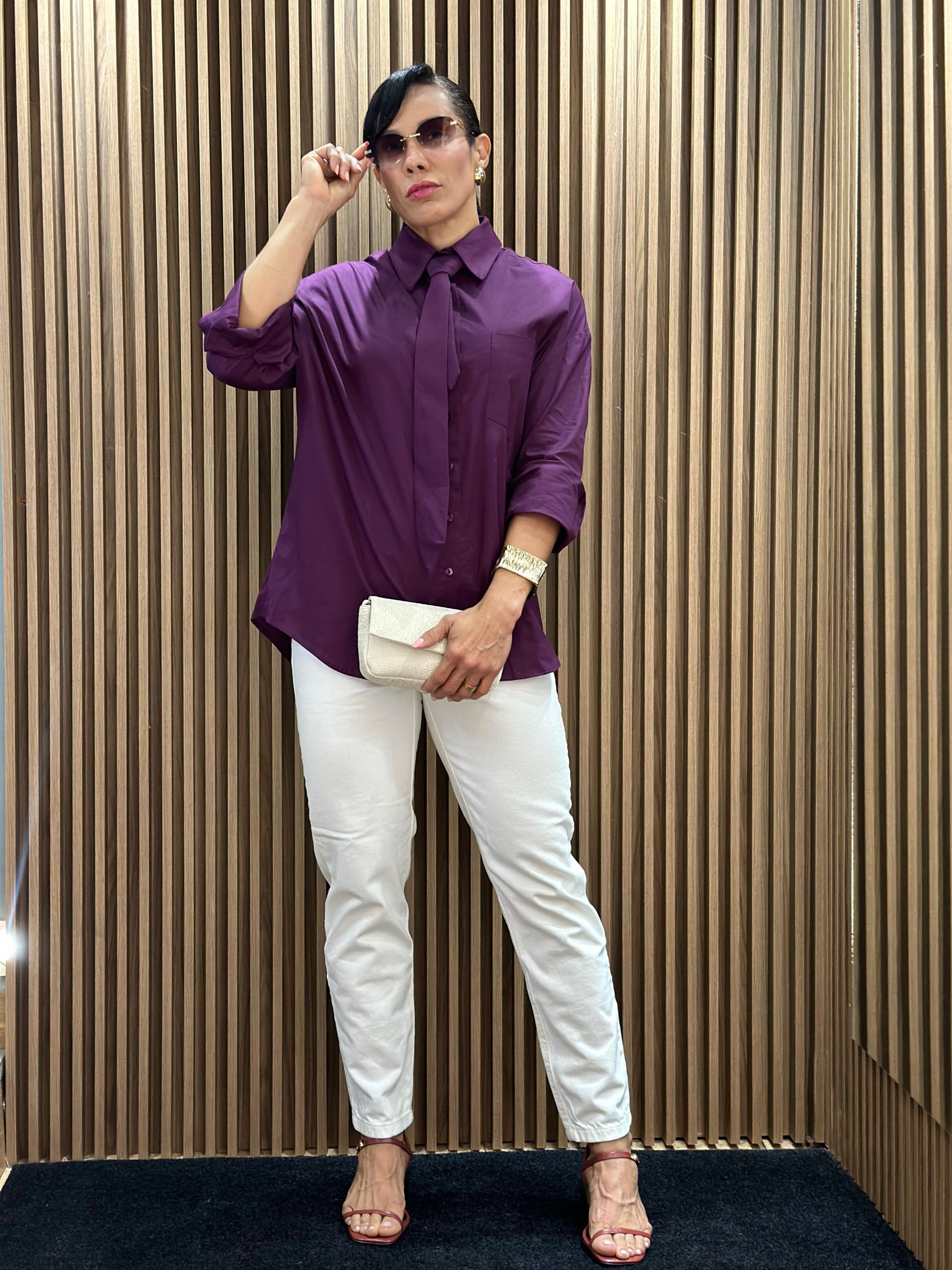 TATIJU CAMISA GRAVATINHA